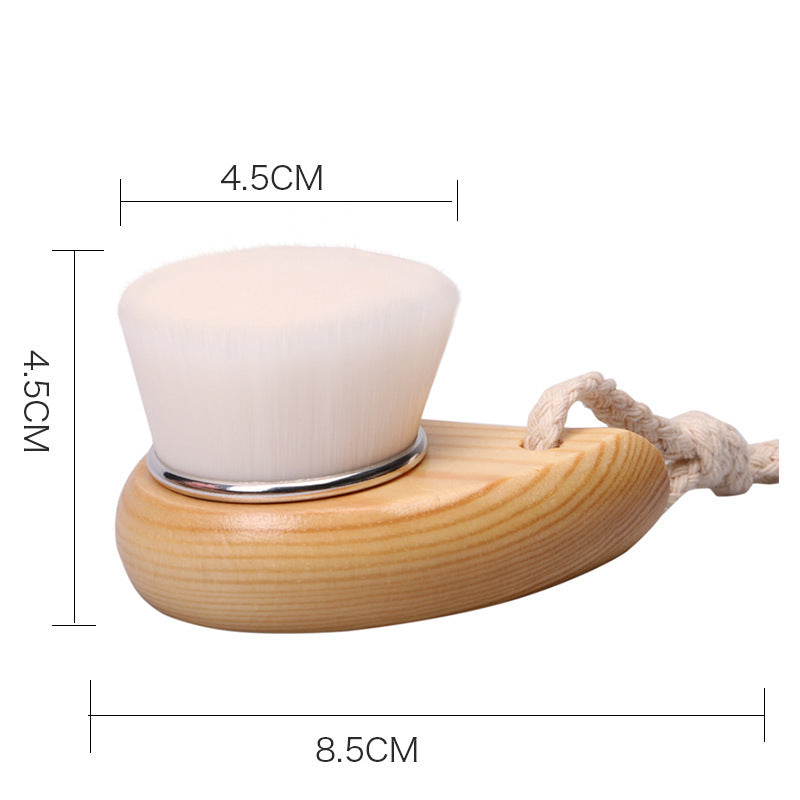 Wooden Manual Brush - Skin Glam Tech™