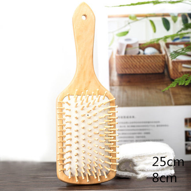 Wooden Hair Brush - Skin Glam Tech™