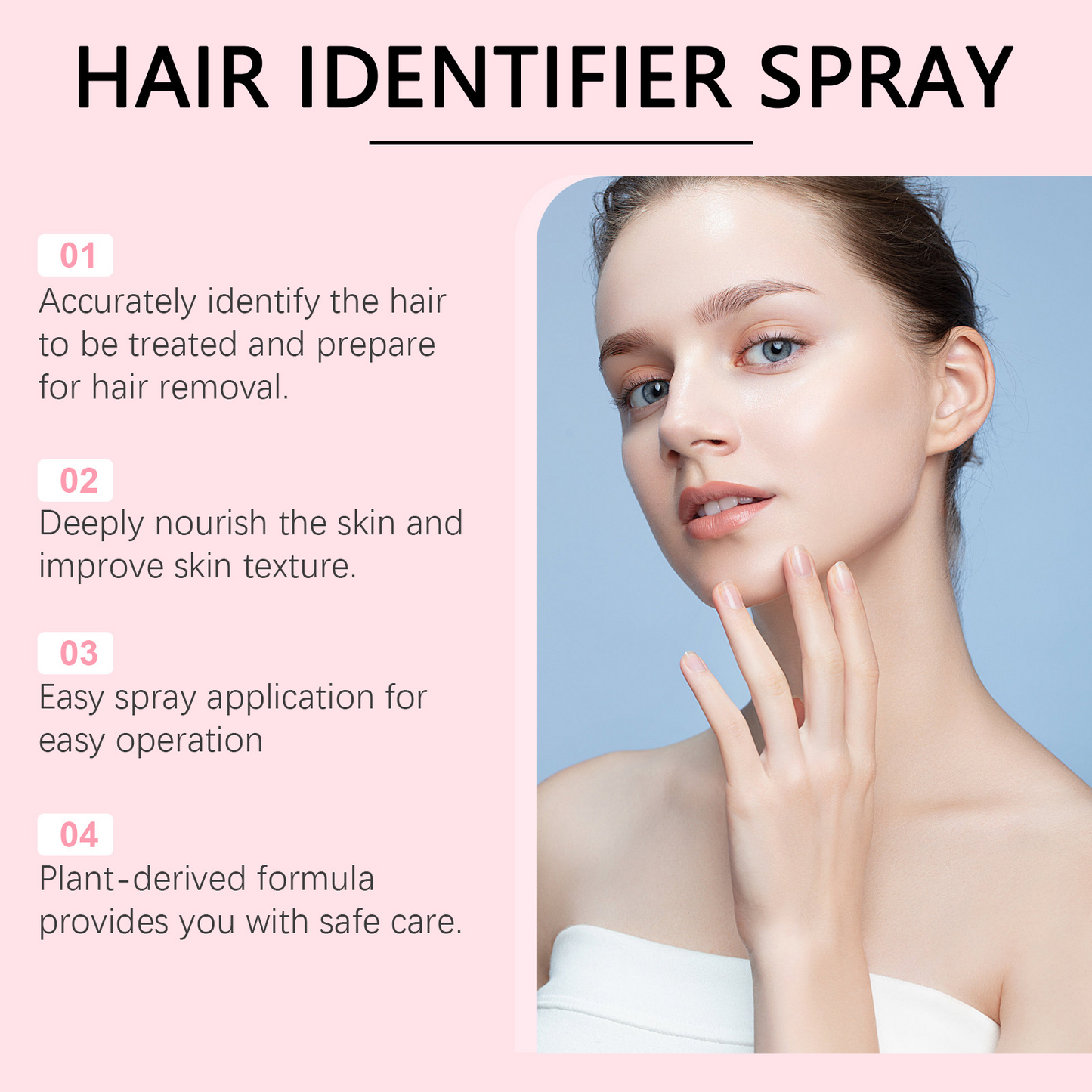 SGT Hair Identifier Spray - Skin Glam Tech™
