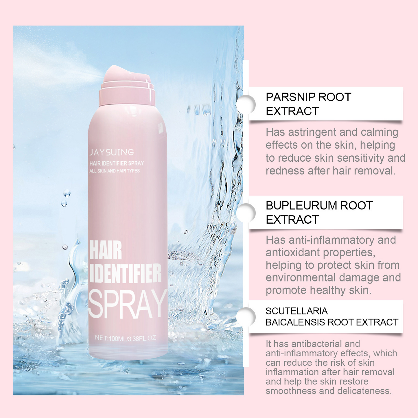 SGT Hair Identifier Spray - Skin Glam Tech™