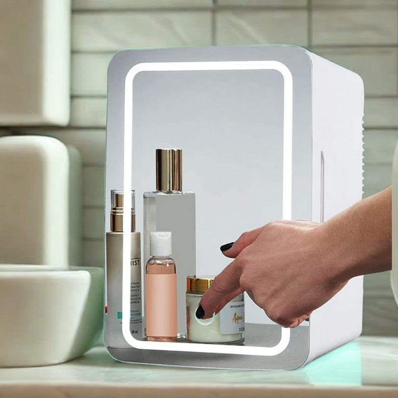 SkinTech™ Cosmetics Mini Fridge - Skin Glam Tech™
