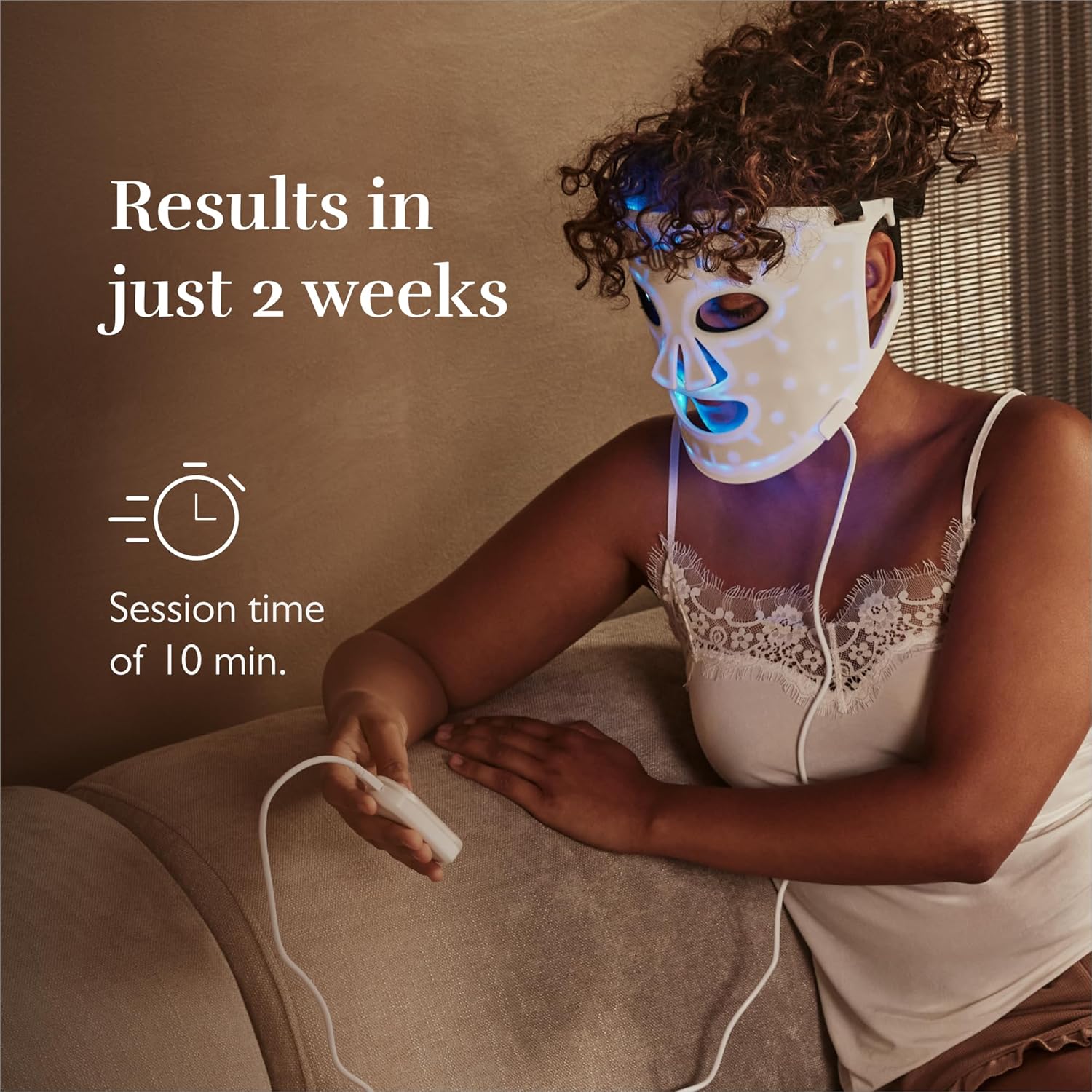 OptiLux Mask™ - LED Light Therapy - Skin Glam Tech™