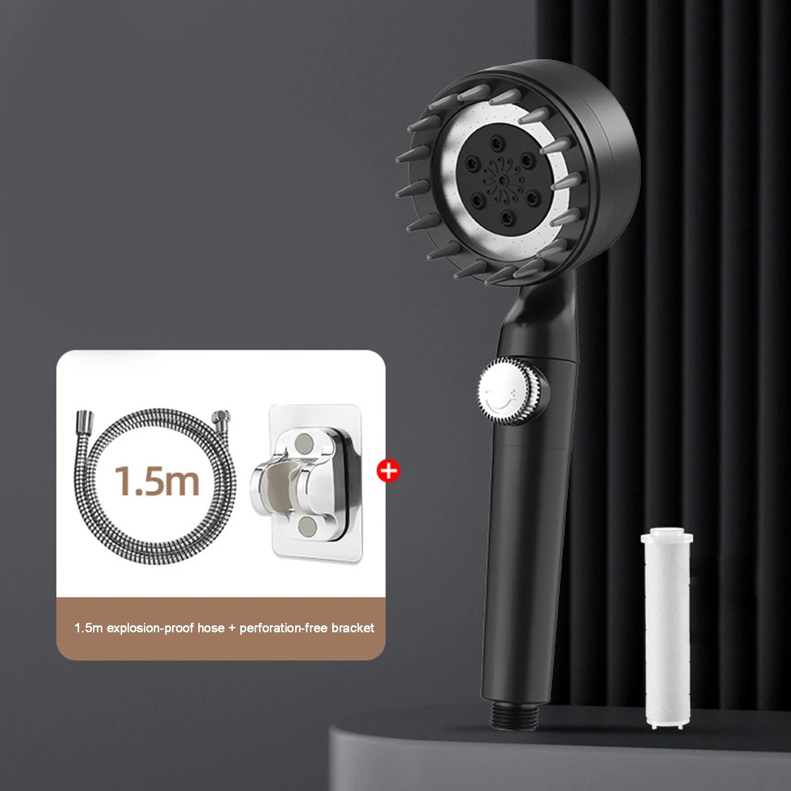 SkinSafe™ Shower Head with Filter - Skin Glam Tech™