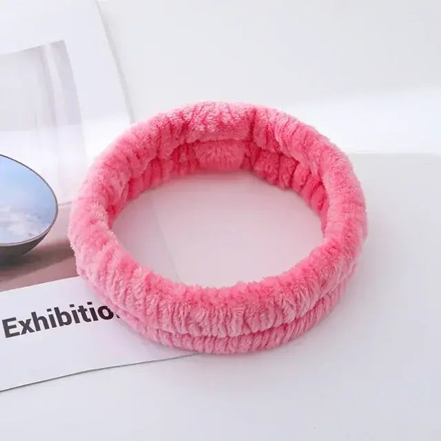 Fleece Skincare Headband - Skin Glam Tech™