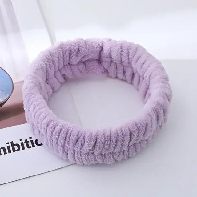 Fleece Skincare Headband - Skin Glam Tech™