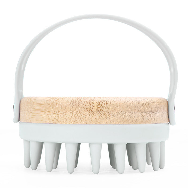 Bamboo & Silicone Scalp Brush - Skin Glam Tech™