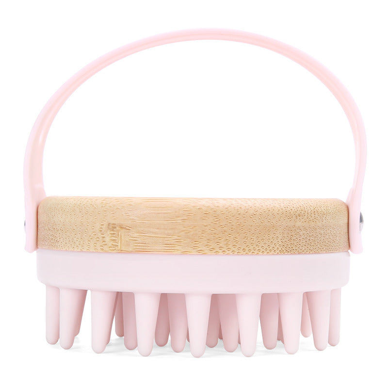๐ Bamboo & Silicone Scalp Brush (100% off)