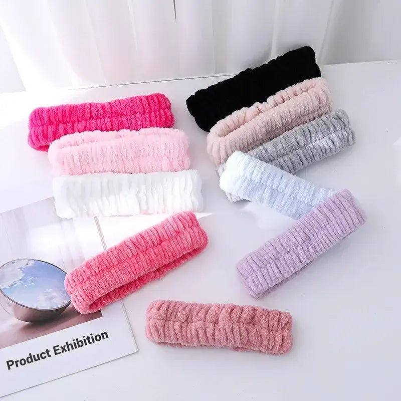 Fleece Skincare Headband - Skin Glam Tech™