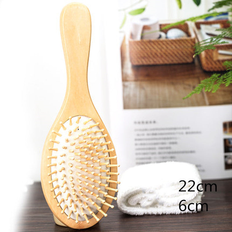 Cepillo para el cabello de madera